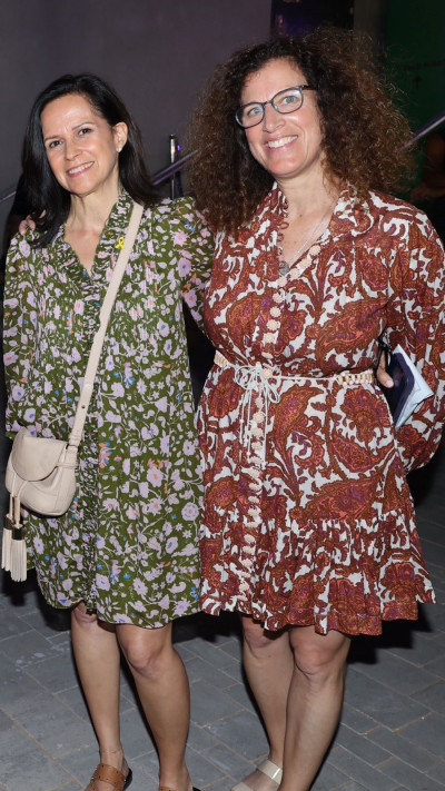 שרון טילינגר ויפעת גוריון (צילום: רפי דלויה)