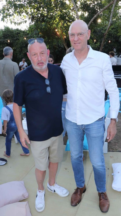 נועם תיבון והראל ויזל (צילום: ניר פקין)