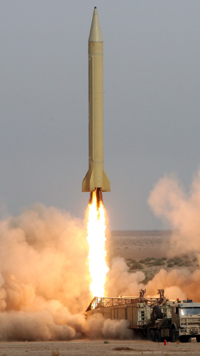 שיגור טיל באיראן (צילום: REUTERS/Fars News )
