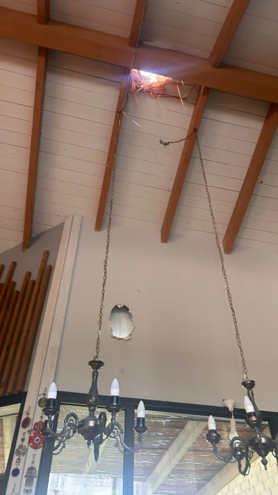 פגיעה בבית בזרעית בגליל המערבי