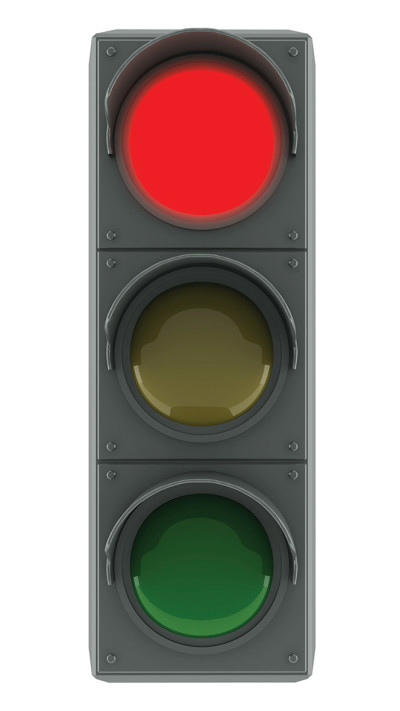רמזור אדום (צילום: אינגאימג')