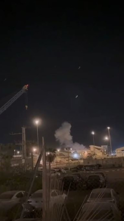 זירת המטרה האווירית החשודה באילת (ארכיון, צילום: פלד ארבלי)