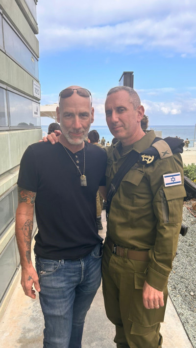 דניאל הגרי וזיו קורן  (צילום: מרכז פרס לשלום וחדשנות)