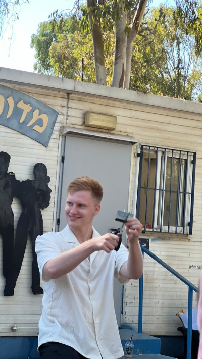 אור עמרמי ברוקמן משתחרר מהצבא (צילום: פרטי)