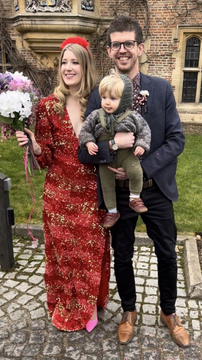 קלואי המילטון, בעלה סטיוארט והילד פביאן