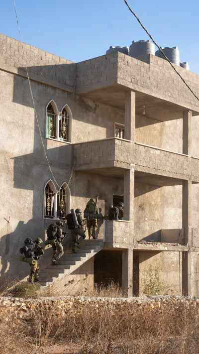 כוחות המילואים בחטיבת ''נשר'' במהלך השמדת מרחב לחימה של כוח רדואן