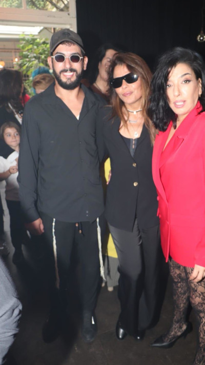 דיקלה, רינת גבאי ומושיקו (צילום: ניר פקין)