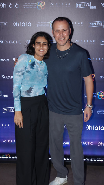 אסף אזולאי ורום אוחיון  (צילום: הגר בדר)