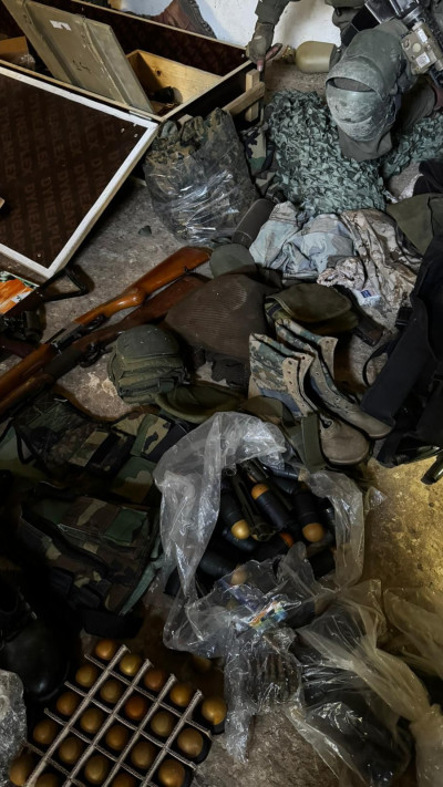 תשתית תת קרקעית שאותרה בדרום לבנון