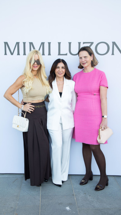 הילה רהב, מימי לוזון ועופרה רייף-שמלצר (צילום: דנה קופל)