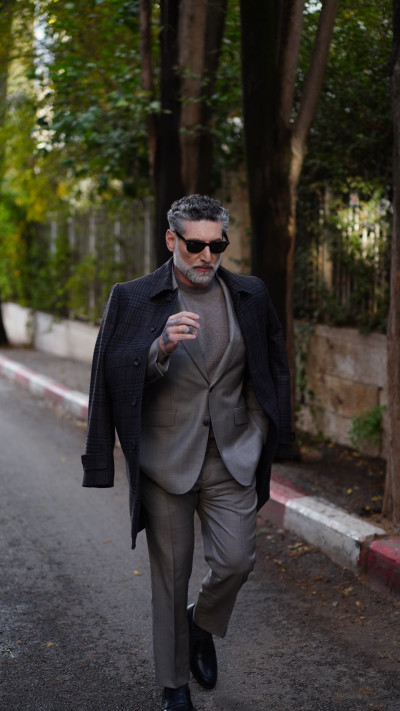 אסף גרניט ל-Hackett London (צילום: יריב פיין וגיא כושי)