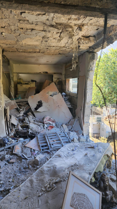 הנזק בקריית שמונה