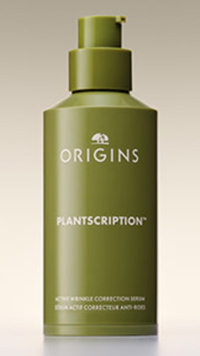 PLANTSCRIPTIONTM ACTIVE WRINKLE CORRECTION SERUM אוריגנס  (צילום: יחצ חול)