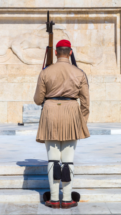 החלפת משמר, כיכר סינטגמה באתונה (צילום: אינגאימג')