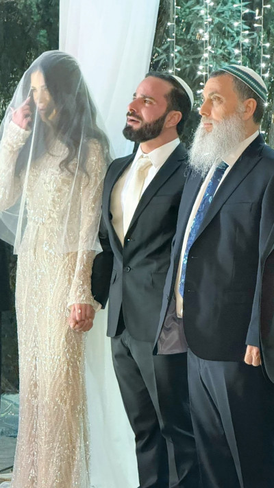 הרב ניר, נוריה ובת אל בן ארצי (צילום: אלבום משפחתי)
