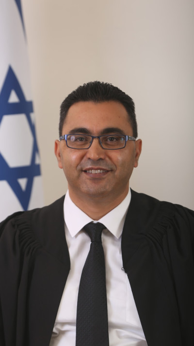 השופט מאזן דאוד (צילום: הרשות השופטת)