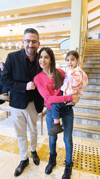 מיכל הקטנה בילתה עם ילדיה במלון בצפון הארץ (צילום: יחצ)