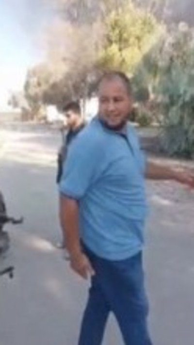 תמונתו של מחמד עצפור בטבח ה-7 באוקטובר