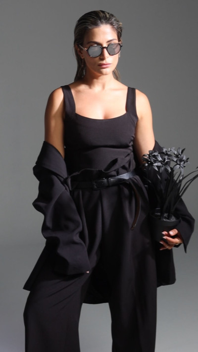 מירן בוזגלו בצילומים לקולקציה החדשה לרנואר (צילום: עדי שנפיק)