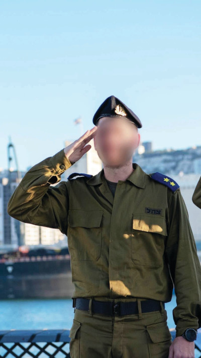 סא''ל ר' מפקד סער 6, אח''י ניצחון (צילום: דובר צהל)