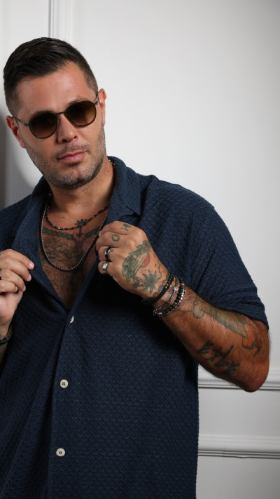 שי חי בצילומים לקמפיין של IMPRESS MEN (צילום: יוסי לזרוף)