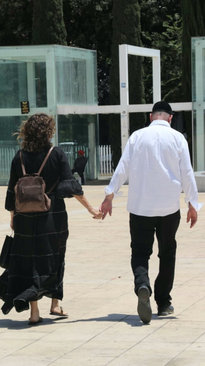 צופית גרנט ושולי רנד (צילום: פול סגל)