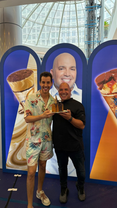מיקי שמו ונדב בורנשטיין (צילום:  נועם פינגיבום)