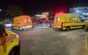 זירת החבירה של צוותי מד"א בפזורה, בסמוך לשגב שלום (צילום: תיעוד מבצעי מד"א)