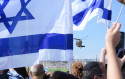 הגעת המסוקים עם החטופים לבתי החולים בישראל (צילום: אבשלום ששוני)