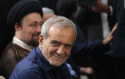 מסעוד פזשכיאן (צילום: Majid Asgaripour/WANA (West Asia News Agency) via REUTERS)