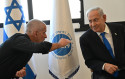 בנימין נתניהו, רונן בר (צילום: קובי גדעון, לע"מ)