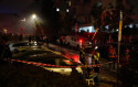 זירת הנפילה ברחובות, התקיפה האיראנית (צילום: דובר צה"ל)