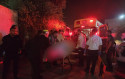 זירת הרצח בלוד, הקורבן ה-124 מתחילת השנה (צילום: תיעוד מבצעי מד"א)