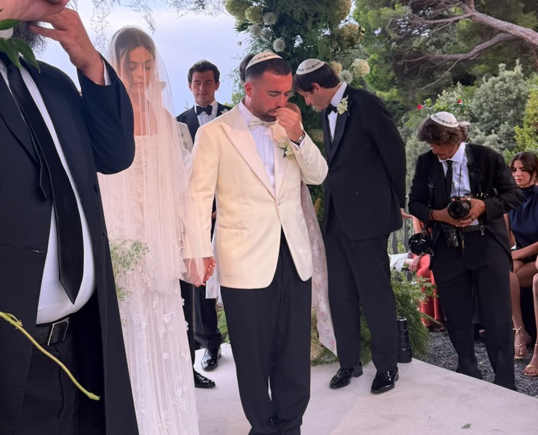 החתונה של עומר וסשה (צילום: צילום מסך רשתות חברתיות)