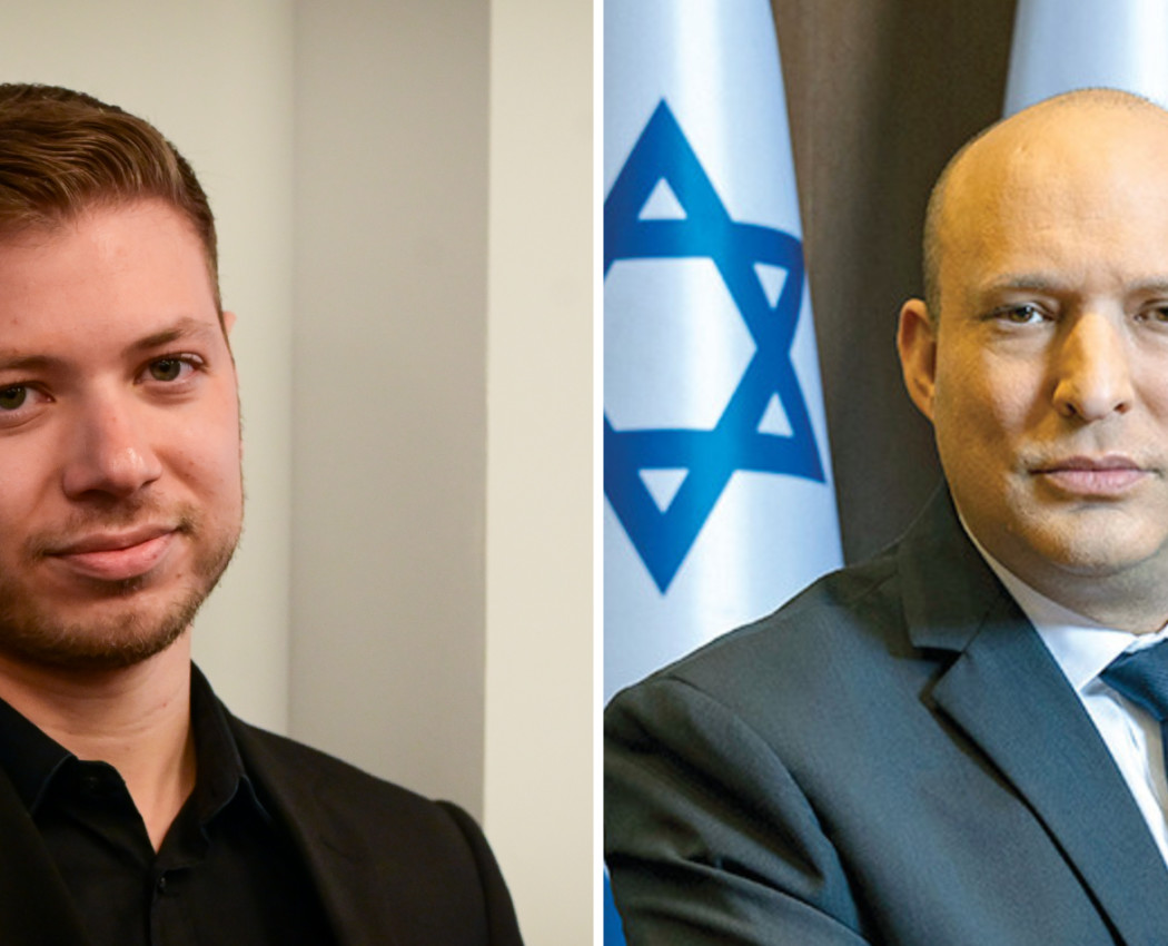 נפתלי בנט, יאיר נתניהו (צילום: פלאש 90,אוליביה פיטוסי, פלאש 90)