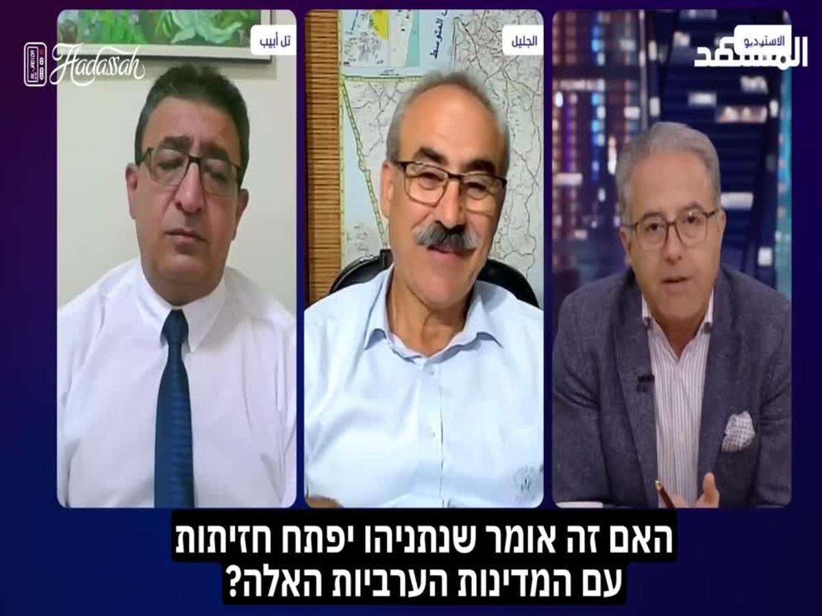 עימות חריף בשידור חי: 