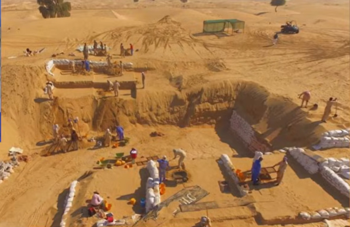 באמצע המדבר: תגלית ארכיאולוגית מדהימה חושפת את הקשר ההיסטורי בין שני היעדים...