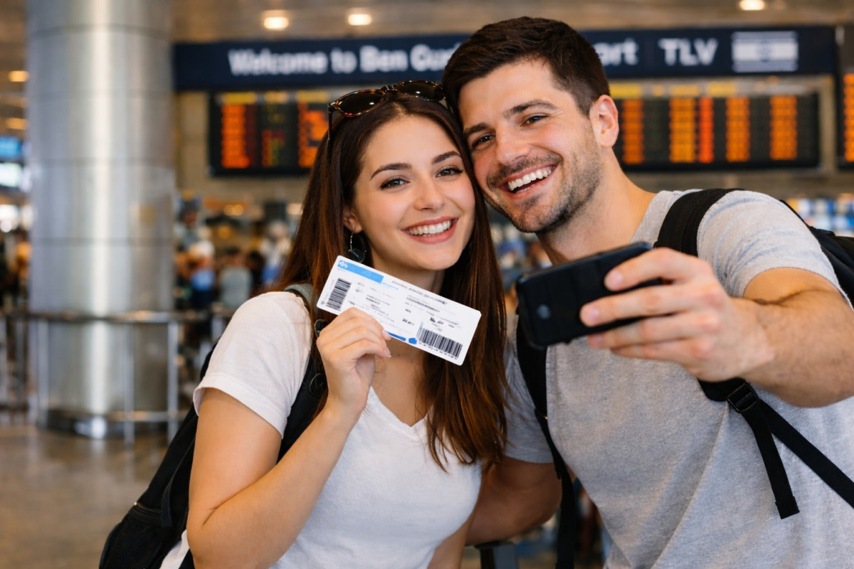 מצטלמים בנתב”ג? זהירות: כך אתם חושפים את עצמכם לסכנה גדולה