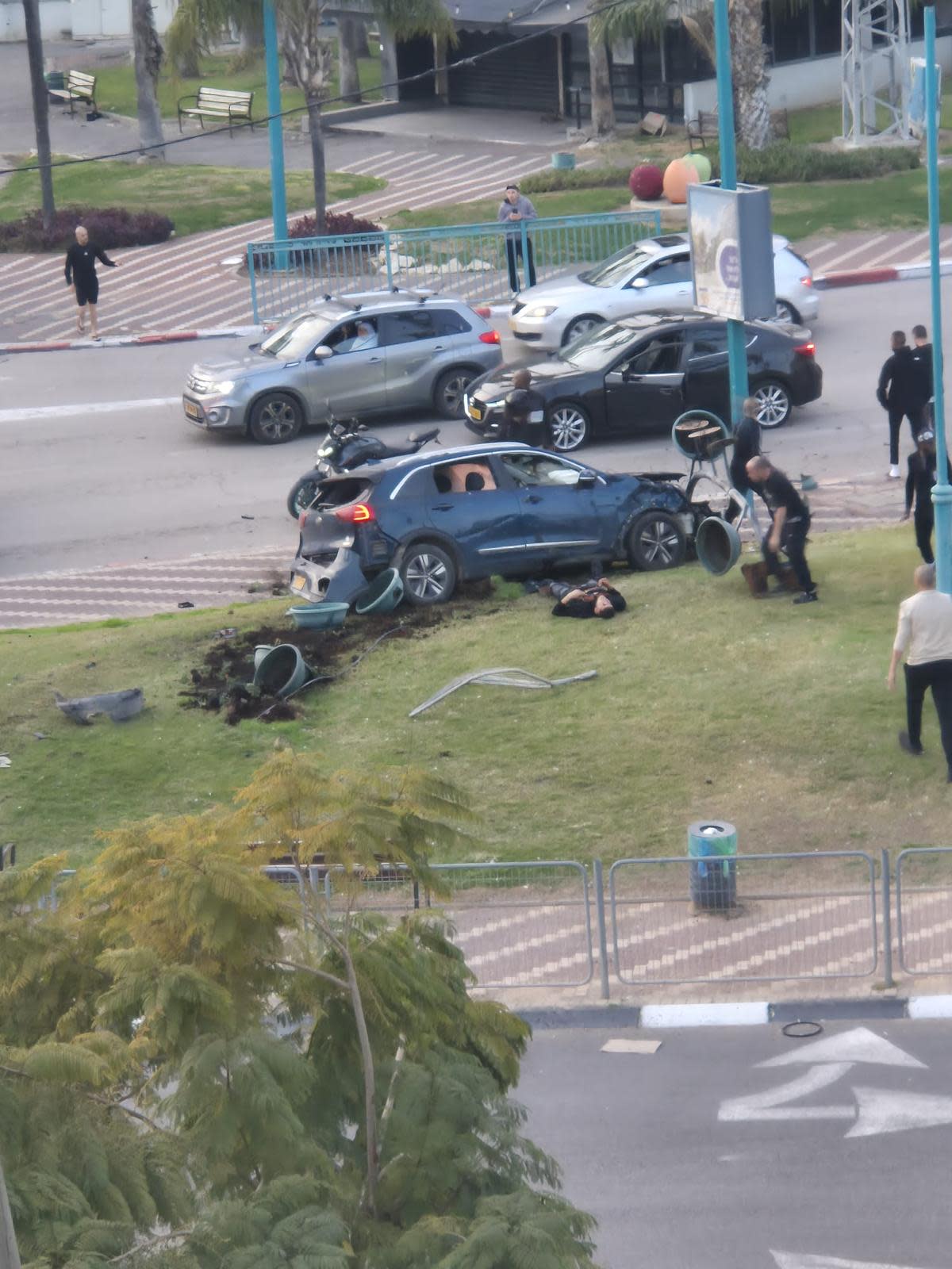 לעיניי המוני התושבים שנכנסו להלם: חיסול לאור יום סמוך לבית המשפט המחוזי בלוד