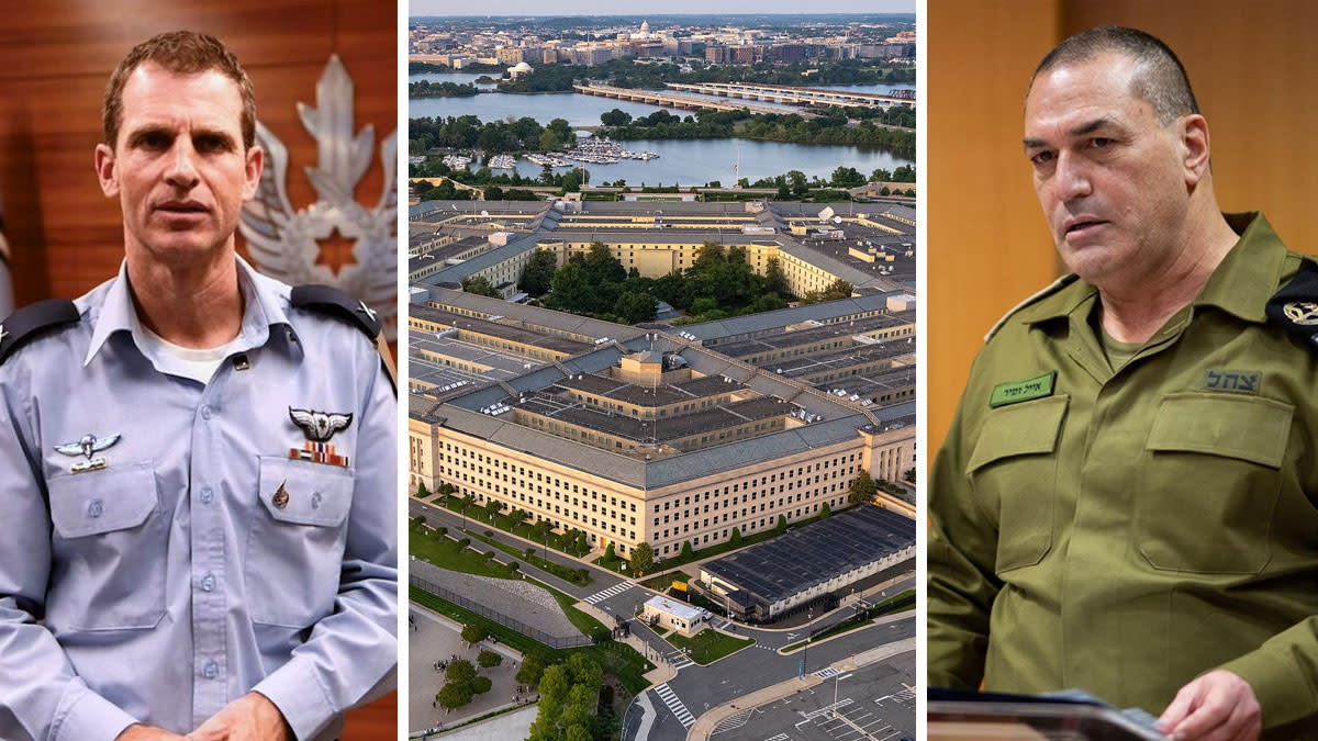 רכבת אווירית לארצות הברית: הרמטכ”ל ומפקד חיל האוויר הוזעקו לפנטגון