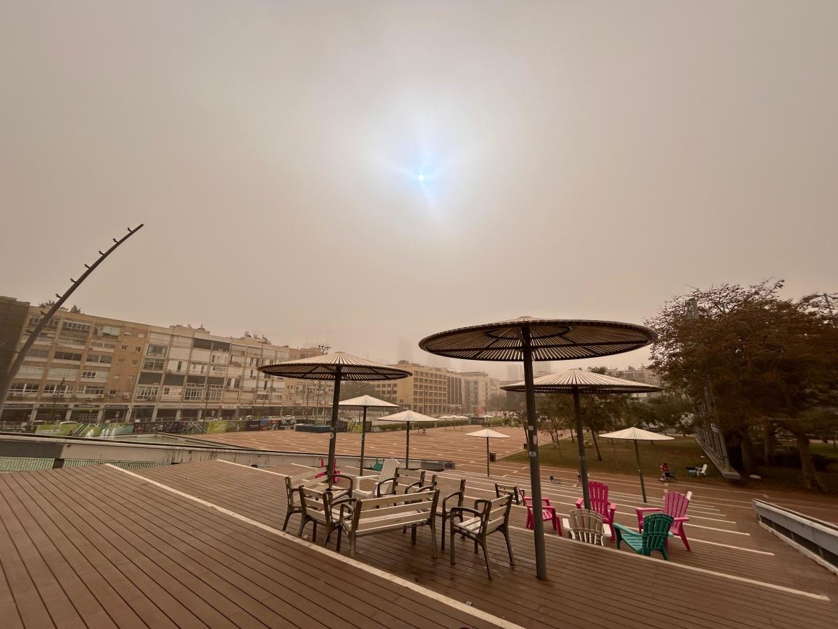 הגשם עוזב - האובך נשאר: תחזית מזג האוויר לסוף השבוע