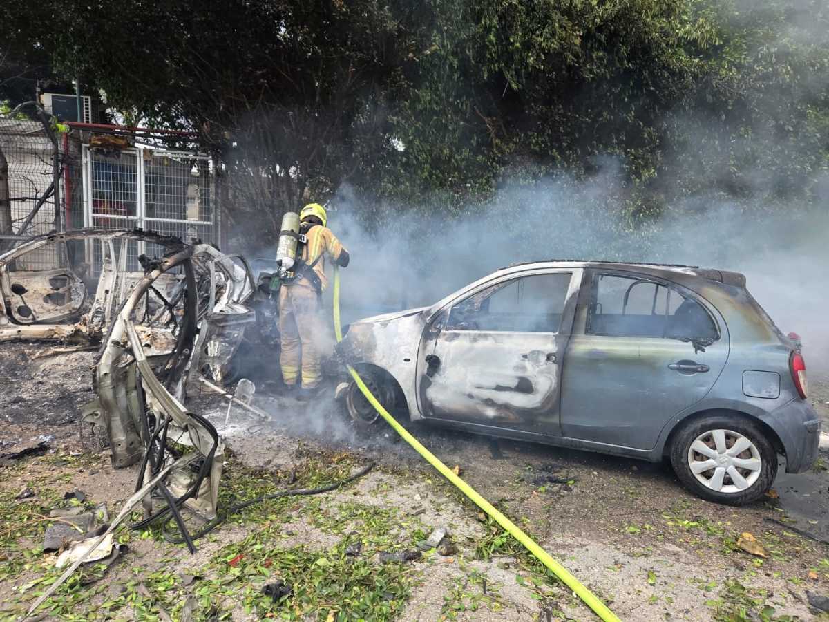 ירי בלתי פוסק למרכז – אדם נפצע בינוני וארבעה נפצעו קל בזירות שונות