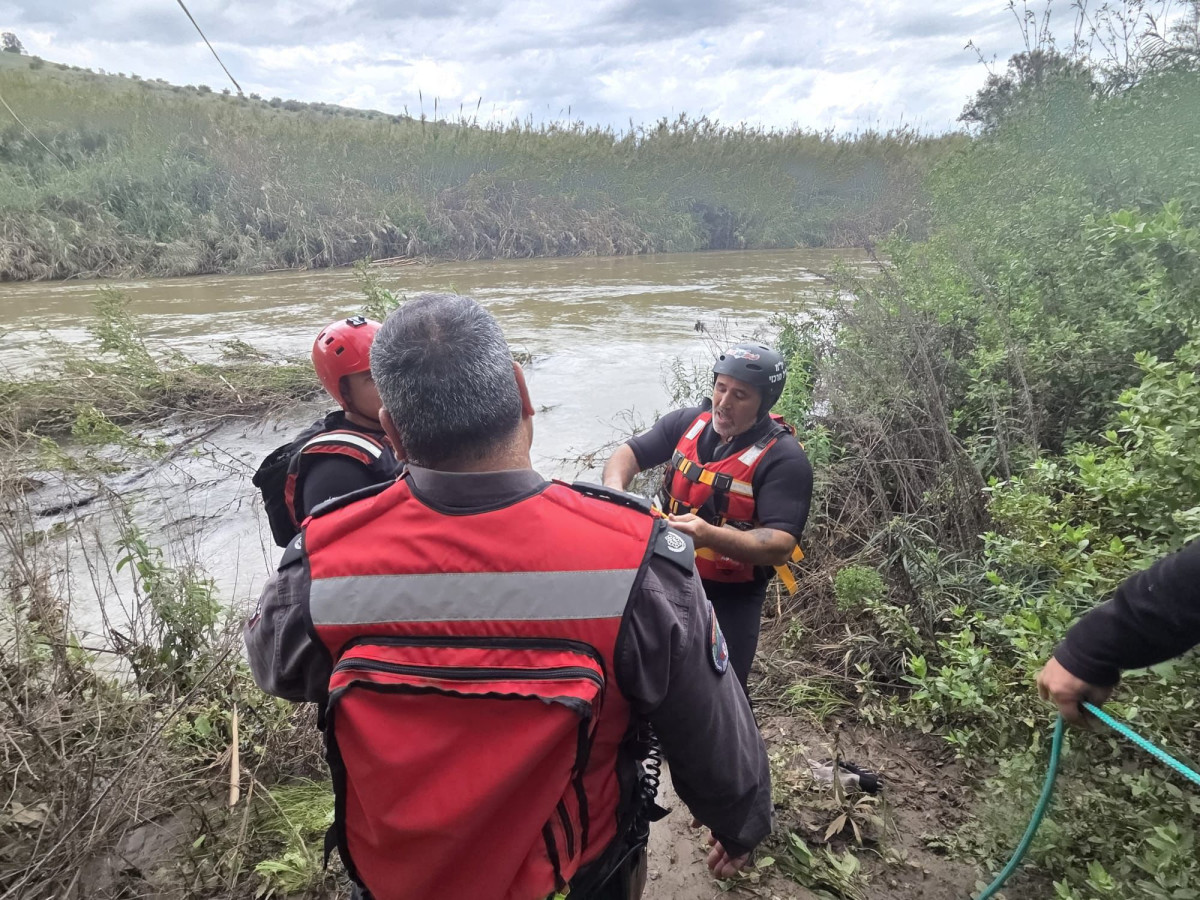 אסון בצפון: נקבע מותו של אדם שנסחף בנהר הירדן