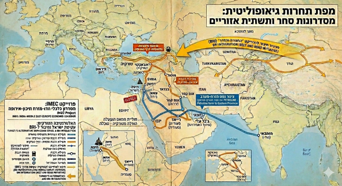 איום כפול: הורמוז ובאב אל מנדב מחזיקים את מפת האנרגיה | סא