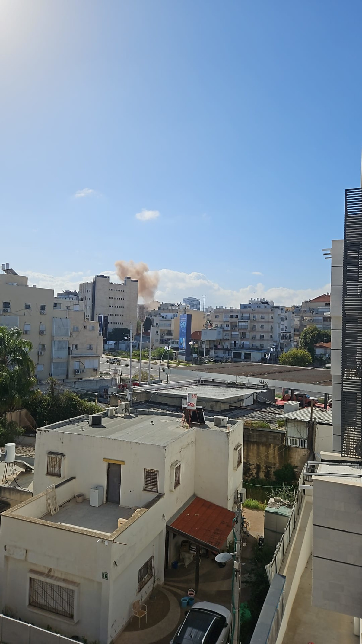 לאחר הירי מאיראן: זירות נפילה בבני ברק ובפתח תקווה