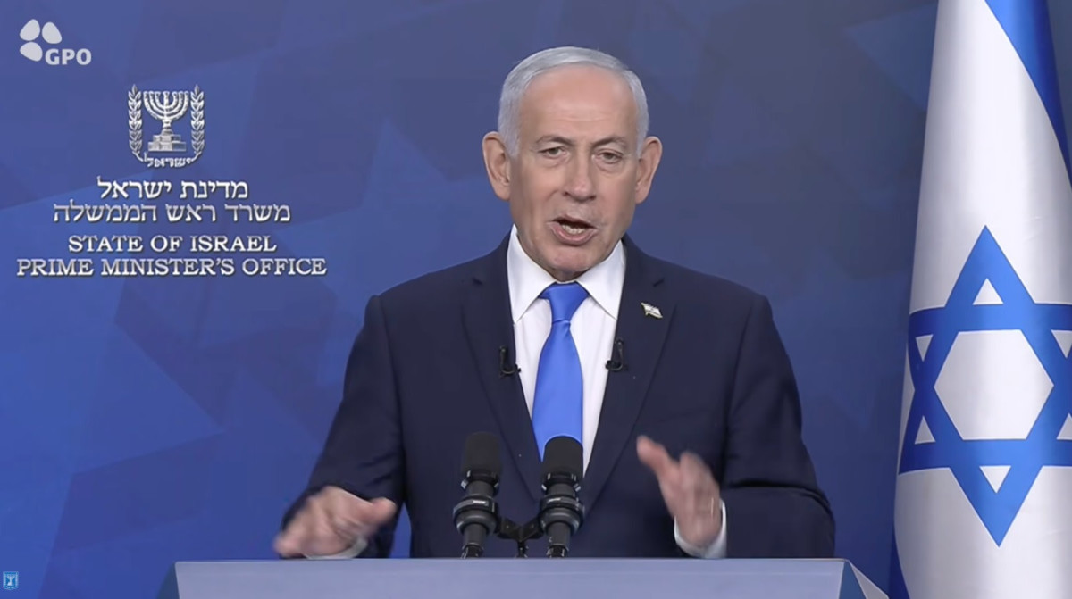 נאום עשר המכות של נתניהו: „פעם איראן חנקה אותנו – עכשיו אנחנו חונקים אותה”