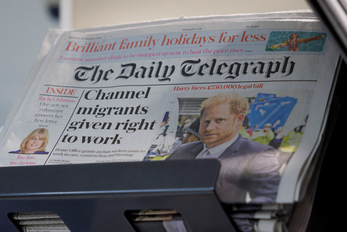 Axel Springer bought the British “Telegraph” for 575 million pounds