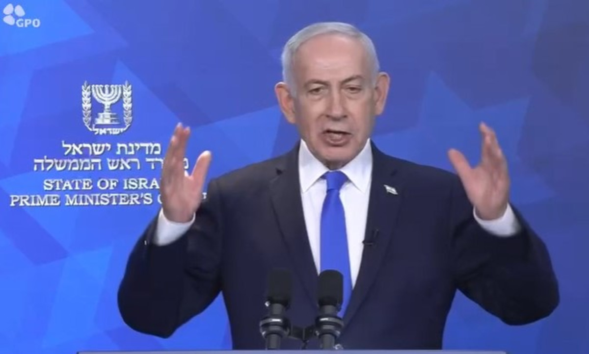 לאחר הפסקת האש - נתניהו בנאום מוקלט: 