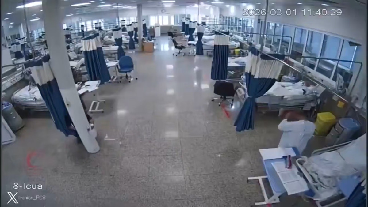 תיעוד חדש מאיראן: כאוס מוחלט בבתי החולים בזמן התקיפות | צפו