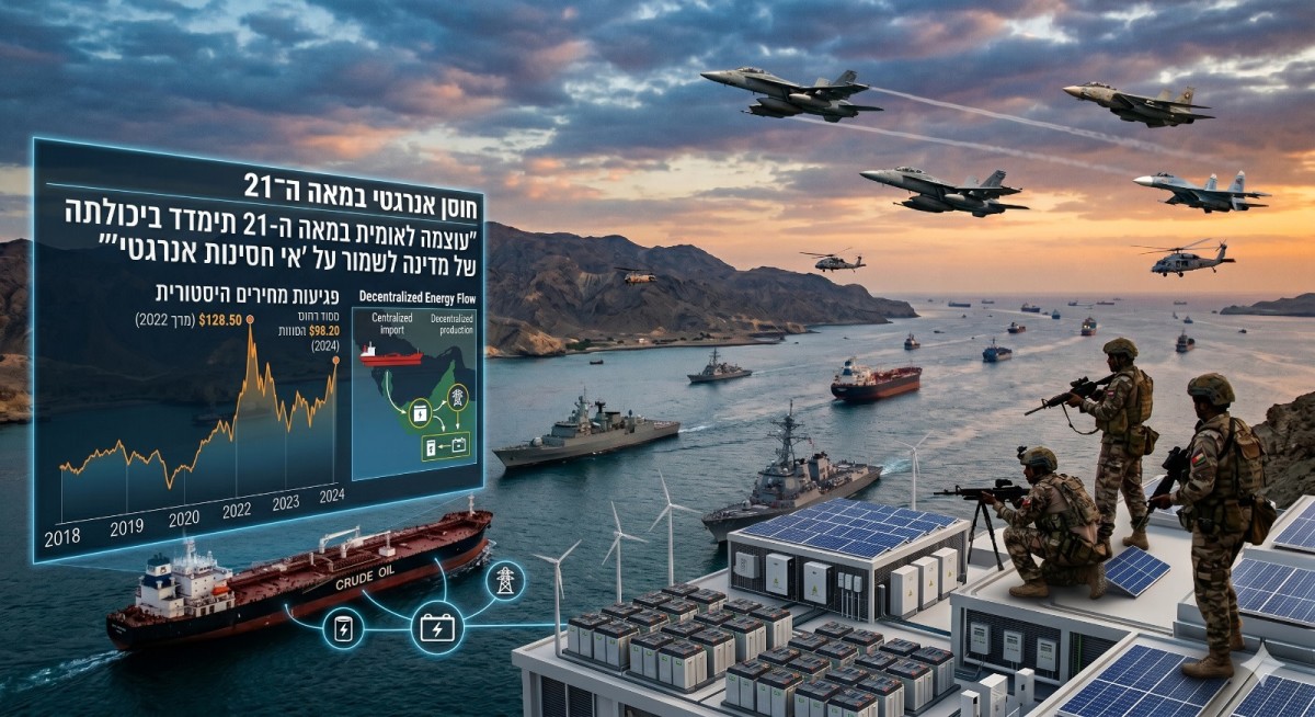 מהמצר למצבר: המהפכה הגיאופוליטית שתכריע את עתיד הביטחון האנרגטי | ד